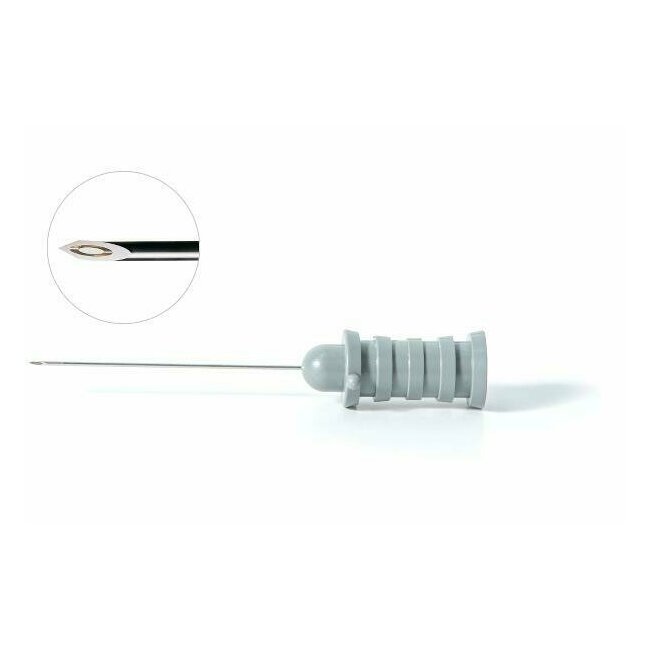 Électrode aiguille concentrique EMG Ambu Neuroline - 25 mm x 0,45 mm (gris)