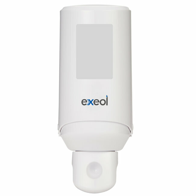 Distributeur de gel hydroalcoolique pour flacon Airless 1L Exeol
