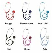Stethoscope pulse simple pavillon tous les coloris