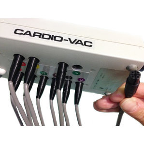 Jeu complet d'électrodes à brancher pour système par aspiration Cardio Vac