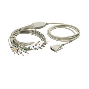 Câble compatible ECG 10 voies Mortara Eli 150,Eli 250,400