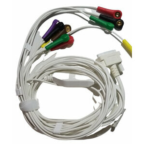 Câble Patient IEC 10 Brins, 4mm Snap pour ECG Cardioline
