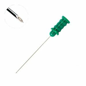 Électrode aiguille concentrique EMG Ambu Neuroline - 38 mm x 0,45 mm (vert)