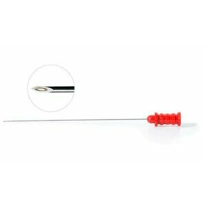 Électrode aiguille concentrique EMG Ambu Neuroline - 75 mm x 0,65 mm (rouge)
