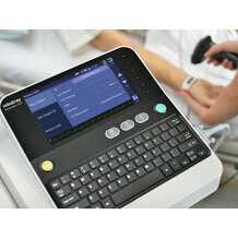 Appareil ECG Mindray BeneHeart R12 sur chariot  roulettes avec interprtation