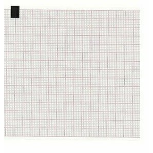 Papier ECG compatible Hellige GE MAC 400 et 600 (10 liasses)